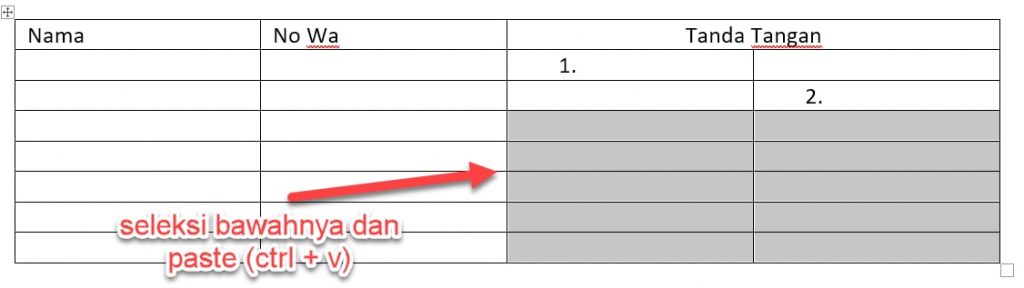 Cara Membuat Nomor Zig Zag Di Word Dengan Mudah