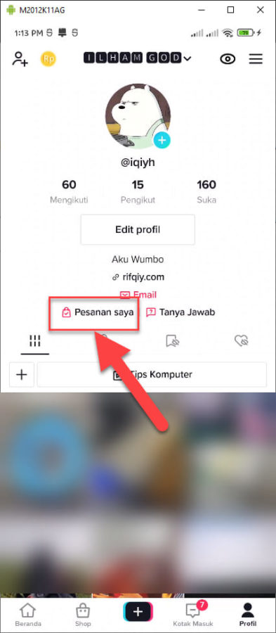 Cara Hapus Pembayaran Dana Di Tiktok Mudah