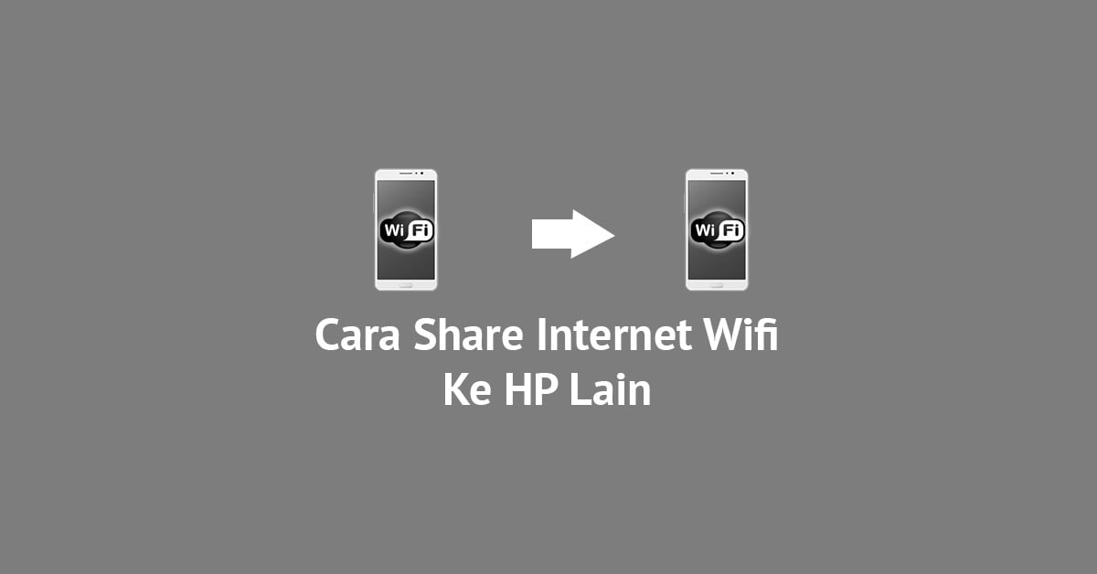 cara share internet wifi ke hp lain menggunakan bluetooth