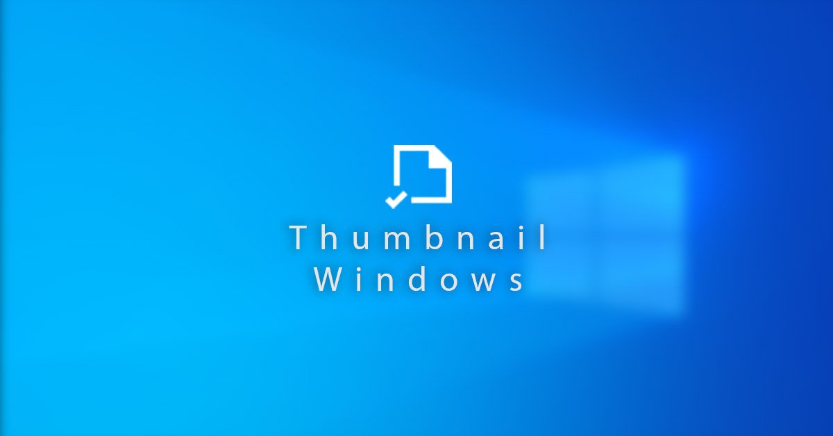 memunculkan thumbnail windows