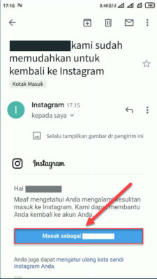 Login Masuk Instagram Tanpa Password Dengan Metode Email