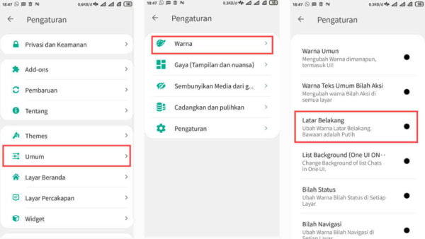 Cara Mengganti Background Home Screen WhatsApp dengan GB WhatsApp