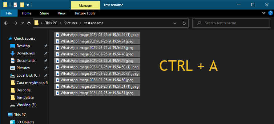 2 Cara Rename File Dengan Cepat Di Windows