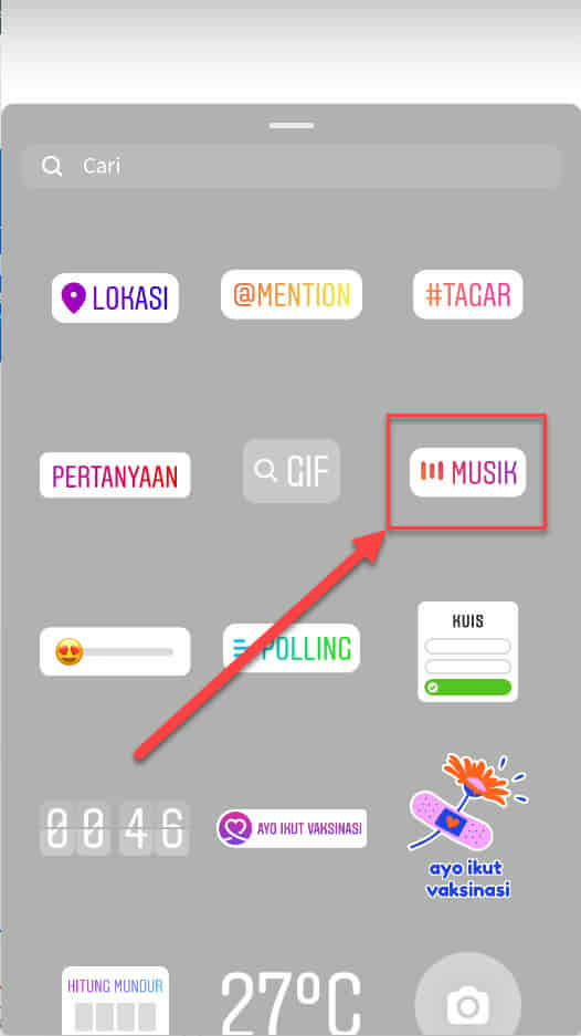 2 Cara Membuat Story Musik Instagram Dengan Lirik Mudah Tanpa Ribet