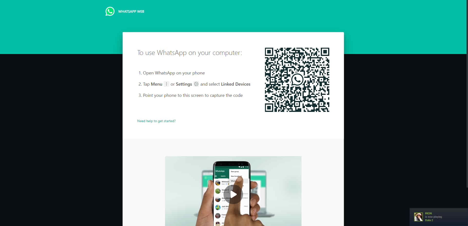 Cara Masuk Web WhatsApp Tanpa HP Menyala [100% Berhasil]