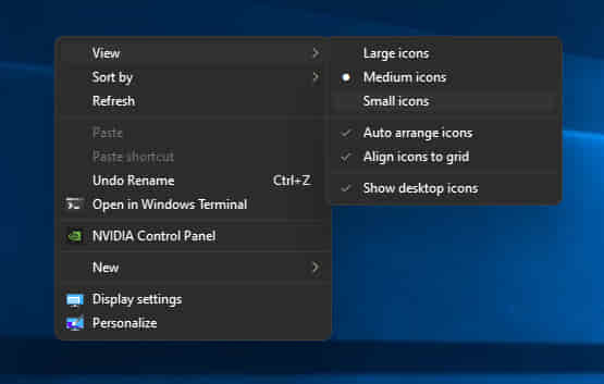 Cara Memperbesar Dan Memperkecil Icon Aplikasi Windows di laptop pc