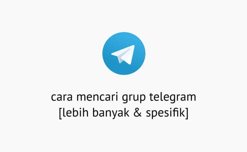 Cara Mencari Grup Telegram