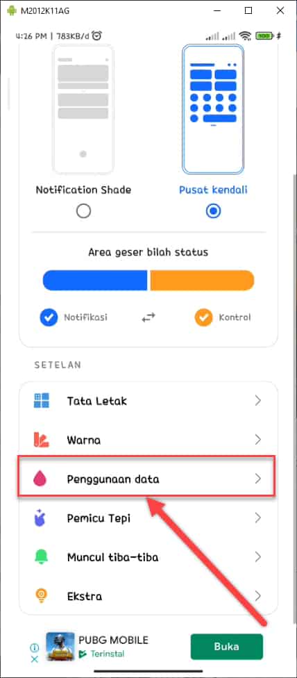 2 Cara Menampilkan Penggunaan Data MIUI 12 Xiaomi Mudah