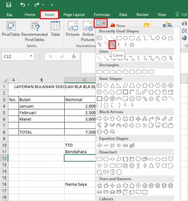Cara Membuat Tanda Tangan di Excel dengan Mudah