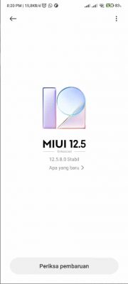 perbarui sistem ROM MIUI Xiaomi