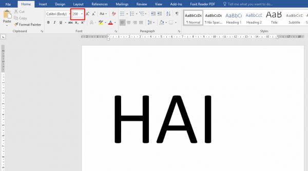 Cara Membuat Tulisan Besar di Word dengan Keyboard