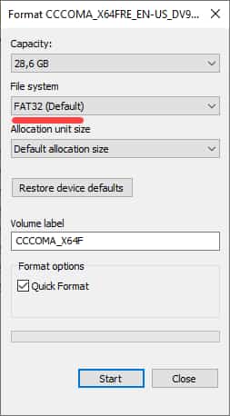 format flashdisk menjadi fat32