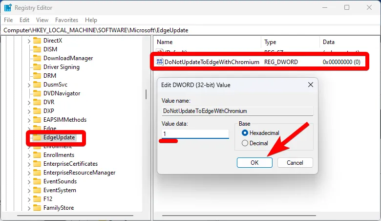 Mencegah Microsoft Edge Terinstall Kembali di Windows 11